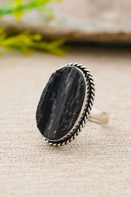 Arts Crystal Products Natural Labradorite Ring Set for Women,Vintage Joint Knuckle Stackable Rings Oval Gemstone Ring